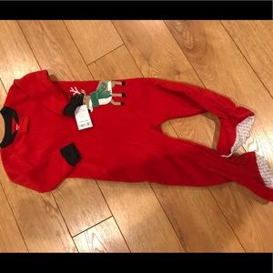 New!! Red one piece pajama size 18 months